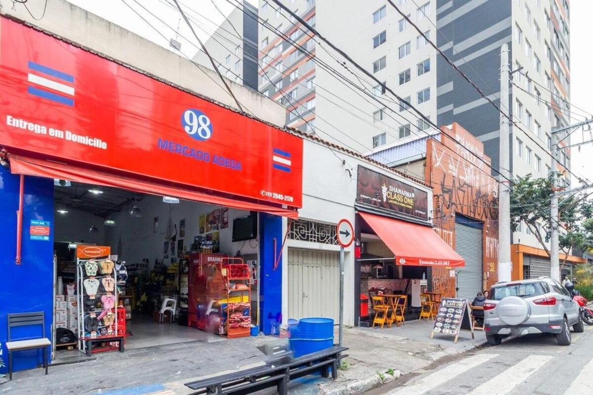 Rubi Studio No Bras Com Piscina - Metro Bras Sao Paulo Exterior foto